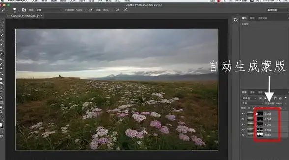 PS合成🔹图层合并操作详解与实用技巧