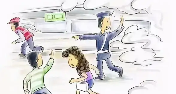 安全技巧🔥地铁逃生惊险实录：谁才是真正的逃生高手？
